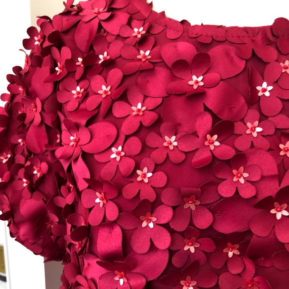 Anthropologie Varun Bahl Floral Appliqué Top - Picture 2 of 7